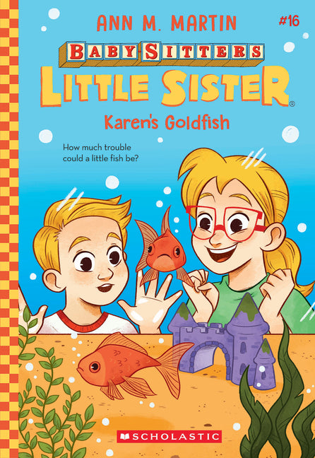 Book cover for Karen's Goldfish (Baby-Sitters Little Sister #16)