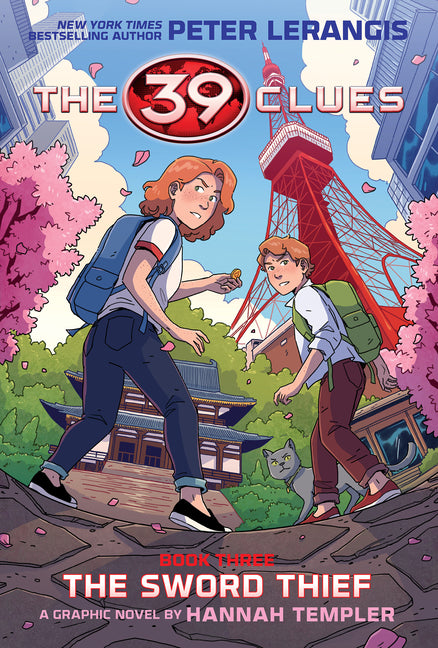 Book cover for 39 Clues: The Sword Thief: A Graphic Novel (39 Clues Graphic Novel #3)