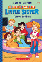Book cover for Karen's Brothers (Baby-Sitters Little Sister #17)