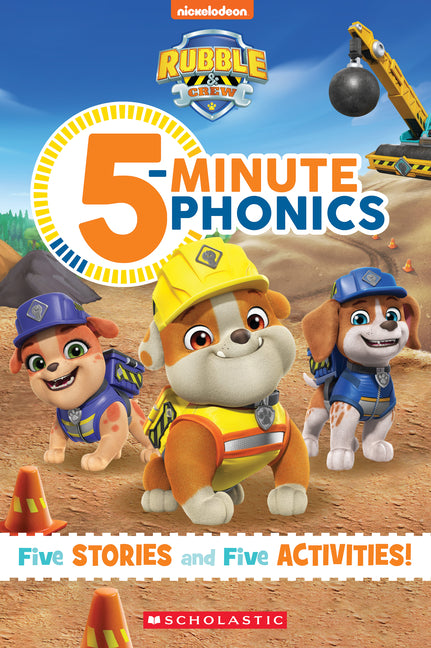 Book cover for Rubble and Crew: 5-Minute Phonics