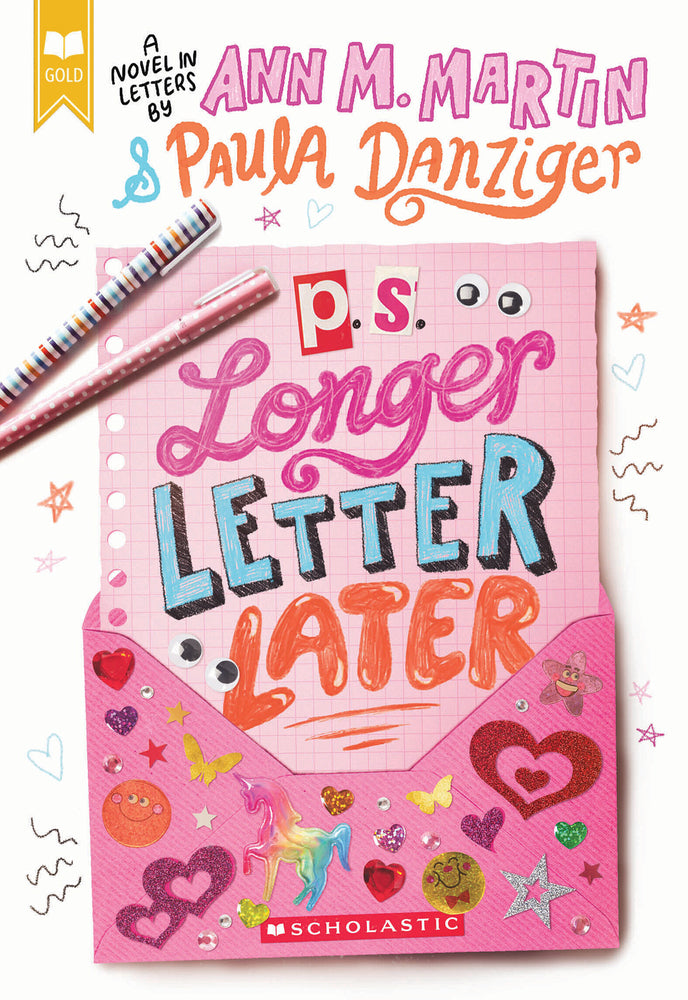 Book cover for P.S. Longer Letter Later