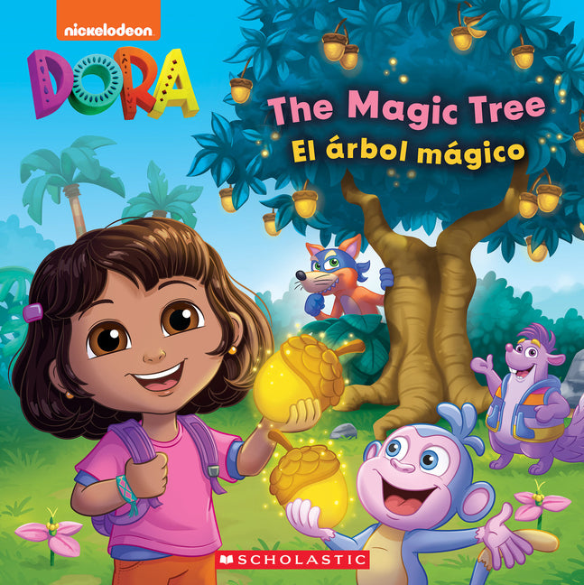 Book cover for Dora: The Magic Tree / El Árbol Mágico