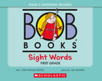 Book cover for Bob Books - Sight Words First Grade Hardcover Bind-Up Phonics, Ages 4 and Up, Kindergarten (Stage 2: Emerging Reader)