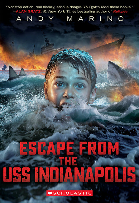 Book cover for Escape from the USS Indianapolis (Escape from #5)