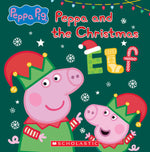 Book cover for Peppa and the Christmas Elf (Peppa Pig)