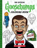 Book cover for Goosebumps: The Official Coloring Book