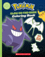 Book cover for Pokémon Glow-In-The-Dark Coloring Book