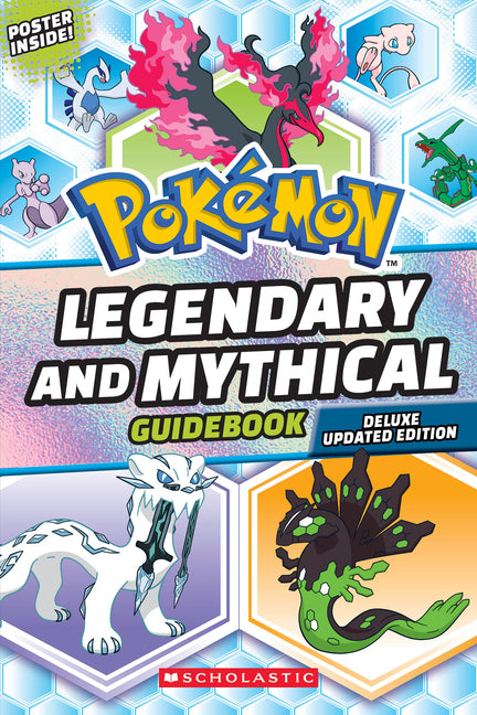 Book cover for Legendary and Mythical Guidebook: Deluxe Updated Edition (Pokémon)
