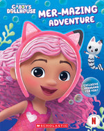 Book cover for Mer-Mazing Adventure (Gabby's Dollhouse Headband Book #2)