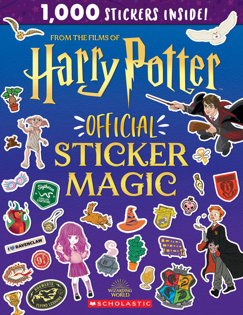 Book cover for Sticker Magic (Harry Potter)
