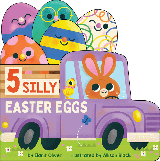 Book cover for 5 Silly Easter Eggs