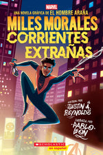 Book cover for Miles Morales: Corrientes Extrañas (Miles Morales: Stranger Tides)
