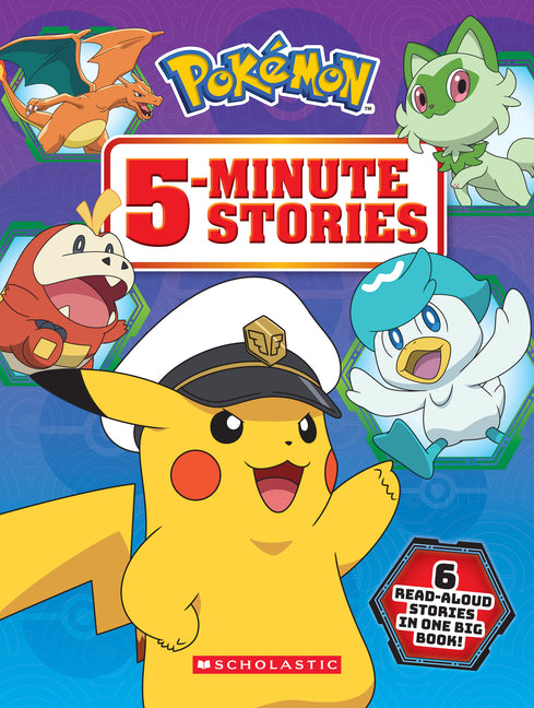 Book cover for 5-Minute Stories (Pokémon)