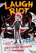 Book cover for Laugh Riot