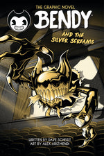 Book cover for Bendy and the Silver Screams (Bendy Original Graphic Novel)