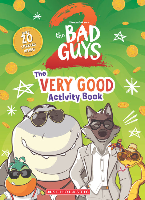 Book cover for Bad Guys Movie 2 Activity Book