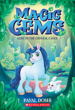 Book cover for Lost in the Crystal Caves (Magic Gems #2)