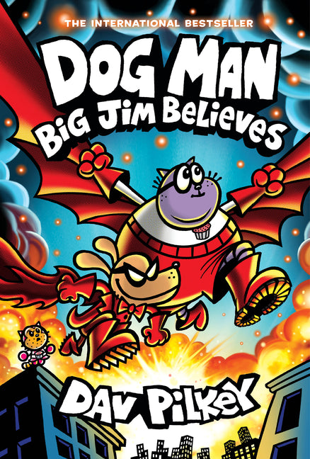 Book cover for Dog Man: Big Jim Believes: A Graphic Novel (Dog Man #14): From the Creator of Captain Underpants