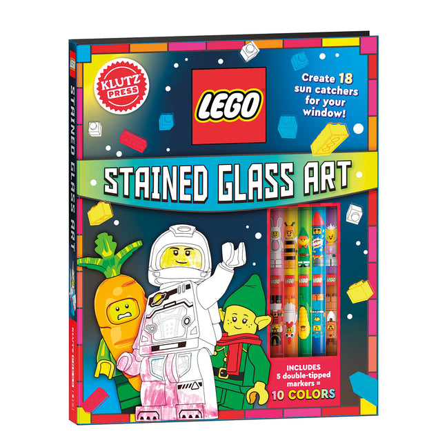 Book cover for Lego Stained Glass Art