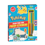 Book cover for Pokémon Color Your Own Fuzzy Stickers