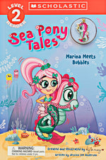 Book cover for Sea Pony Tales #1: Marina Meets Bubbles