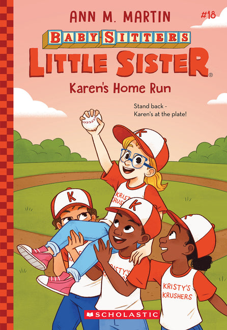 Book cover for Karen's Home Run (Baby-Sitters Little Sister #18)