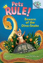 Book cover for Beware of the Dino-Snake: A Branches Book (Pets Rule! #8)