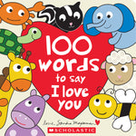 Book cover for 100 Words to Say I Love You