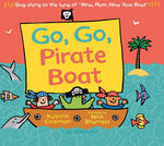 Book cover for Go, Go, Pirate Boat