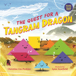 Book cover for The Quest for a Tangram Dragon