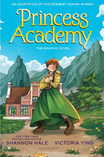 Book cover for Princess Academy Graphic Novel