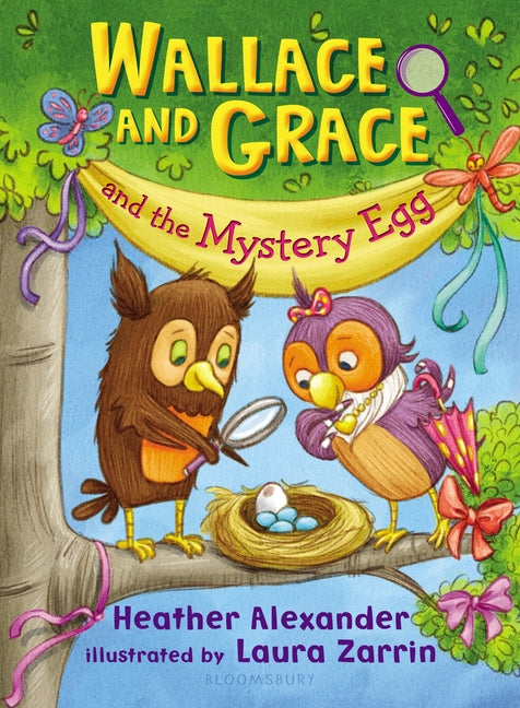 Book cover for Wallace and Grace and the Mystery Egg