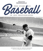 Book cover for The Story of Baseball: In 100 Photographs