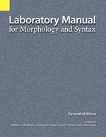 Book cover for Laboratory Manual for Morphology and Syntax