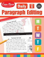 Book cover for Daily Paragraph Editing, Grade 5 Teacher Edition