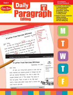 Book cover for Daily Paragraph Editing, Grade 6 Teacher Edition