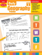 Book cover for Daily Geography Practice Grade 3: EMC 3712