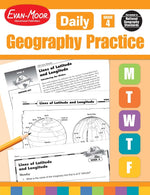 Book cover for Daily Geography Practice Grade 4: EMC 3713 (Teacher)