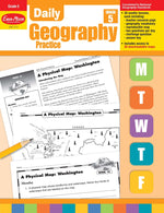 Book cover for Daily Geography Practice Grade 5: EMC 3714