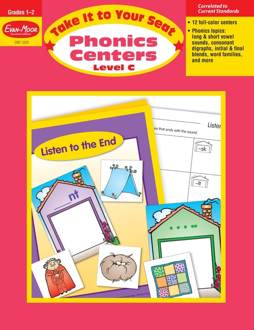 Book cover for Phonics Centers Level C (Teacher)