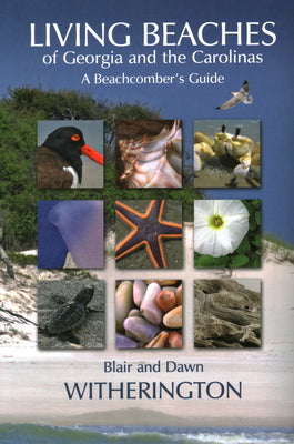 Book cover for Living Beaches of Georgia and the Carolinas: A Beachcomber's Guide