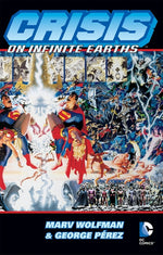 Book cover for Crisis on Infinite Earths