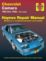 Book cover for Chevrolet Camaro 1982-92