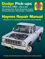 Book cover for Dodge Ramcharger & Trailduster Full-Size Pick-Ups 1974-93