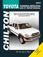 Book cover for Chilton Toyota Tundra/Sequoia 2000-2007 Repair Manual