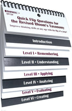 Book cover for Quick Flip Questions for the Revised Bloom Taxonomy