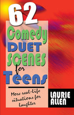 Book cover for 62 Comedy Duet Scenes for Teens