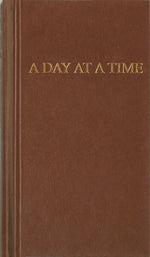 Book cover for A Day at a Time: Daily Reflections for Recovering People