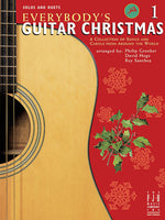 Book cover for Everybody's Guitar Christmas, Book 1