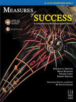 Book cover for Measures of Success E-Flat Alto Saxophone Book 1